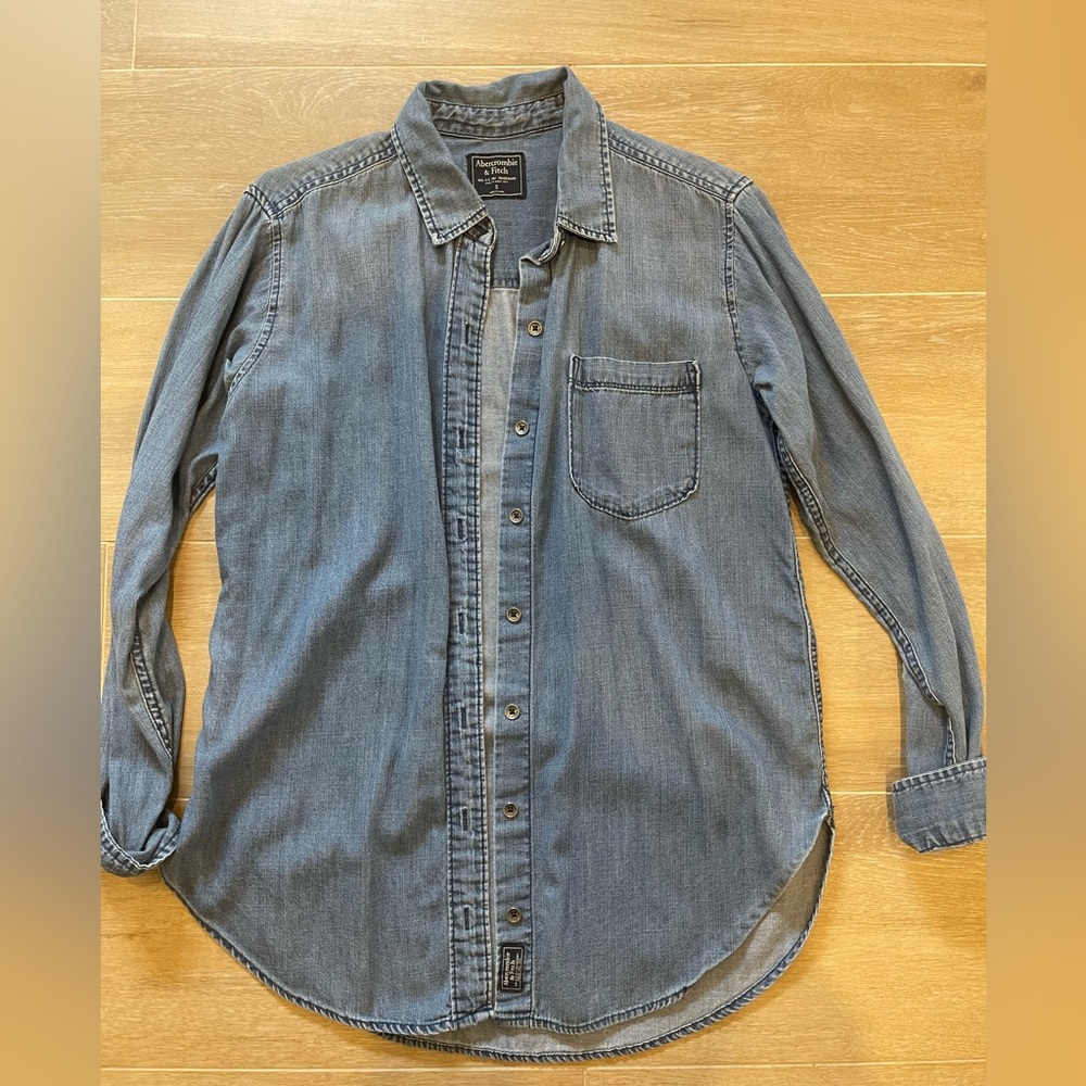 Abercrombie denim button down